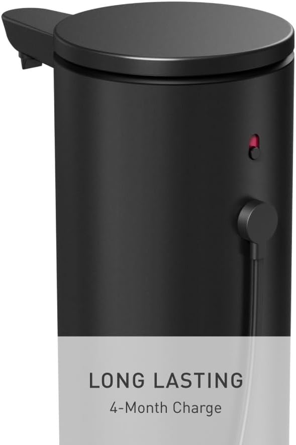 simplehuman Liquid Sensor Pump, 9 oz Automatic Soap Dispenser - Image 5