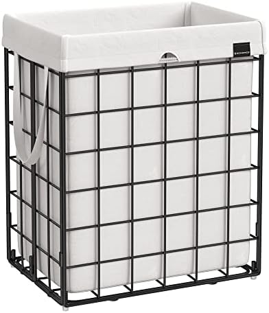 SONGMICS Laundry Hamper, 23.8 Gal. Laundry Basket, Collapsible Clothes Hamper by Unknown