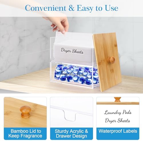 JYPS 1+1 Acrylic Dryer Sheet Holder - Image 3