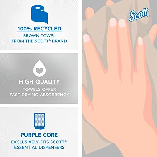 Scott Professional Hard Roll Paper Towels, 6 Rolls x 700' - Image 5