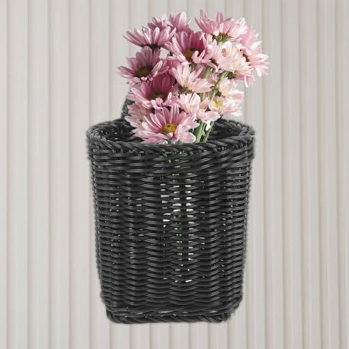 2pcs Black Plastic Hanging Basket - Image 6
