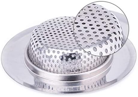 CORNERJOY 4.5 Inch Diameter Rim Heavy Duty Stainless Steel Kitchen Sink Basket - Image 3