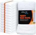 Avalon Towels Terry Bar Mop Towels Size 16"x19" – Absorbent and Durable by AvalonTowels