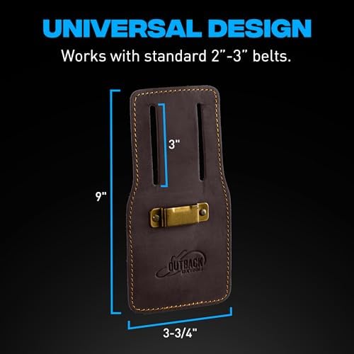 OX Tools Leather Tool Holsters & Pouches – Hammer, Tape Measure, Utility & - Image 2