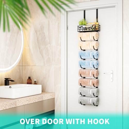 HapiRm Towel Racks for Bathroom Storage - Image 4