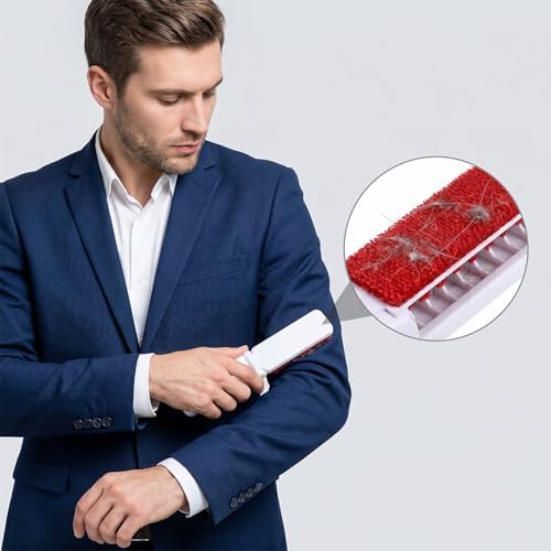Thinp 4 Pcs Foldable Travel Lint Brush, Portable & Reusable Lint Remover - Image 6