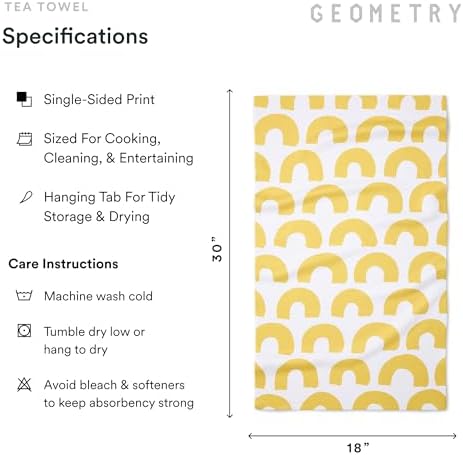 GEOMETRY Kitchen Tea Towels - Image 6