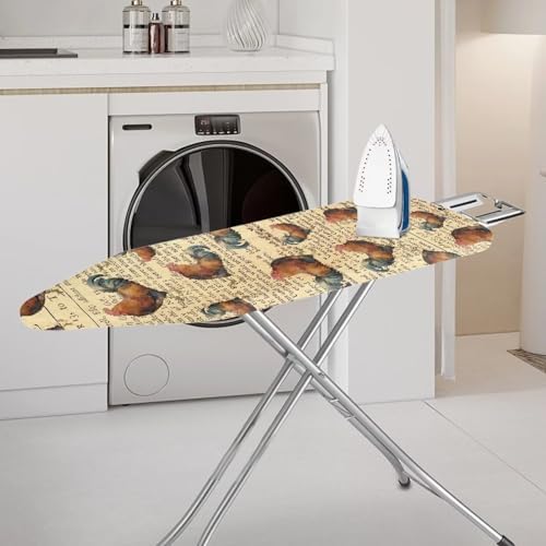 Poster Rooster Ironing Board Cover and Pad Standard Size 15 x 54 Stain - Image 2