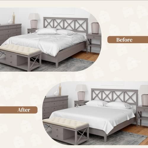 FeelAtHome 8-Piece Black Bed Sheet Clips - Image 4