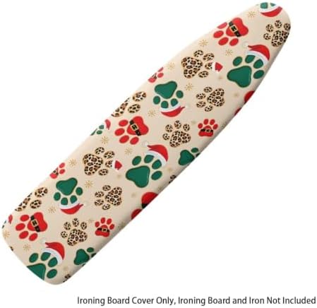 Flashideas Christmas Dog Paws Ironing Board Cover and Pad Standard Size Soft - Image 6