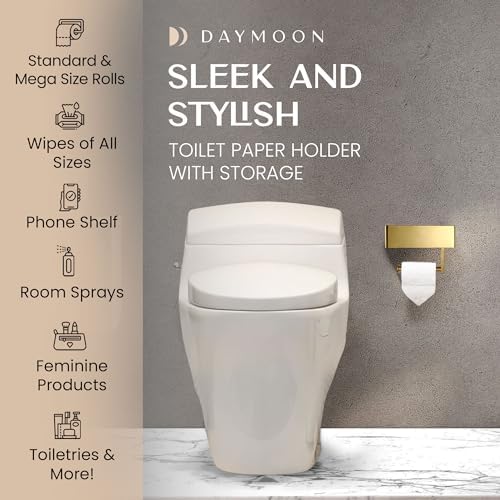 Day Moon™ - Toilet Paper Holder - Modern Roll Holder - Image 3