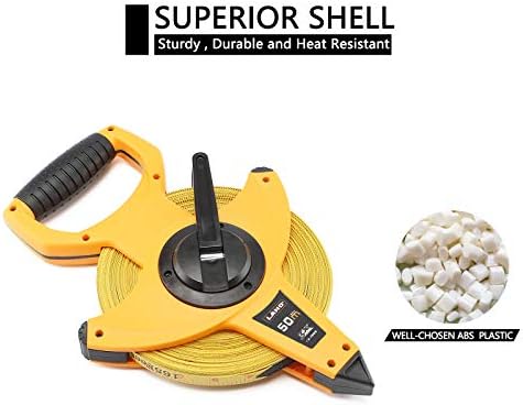 LAND 165FT/50M Heavy Duty Fiberglass Tape Measure - Image 5