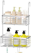 DELLAN Hanging Shower Caddy, 2-Tier Shower Rack by DELLAN
