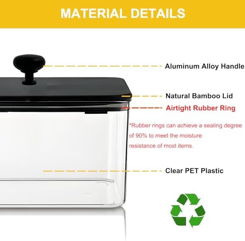 Dryer Sheet Holder Black Lid, Laundry Dryer Sheet Container Clear Detergent - Image 6
