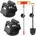 MUTUACTOR Magnetic Broom Holder Heavy Duty, 12lbs Magnetic Mount Broom and Mop by MUTUACTOR