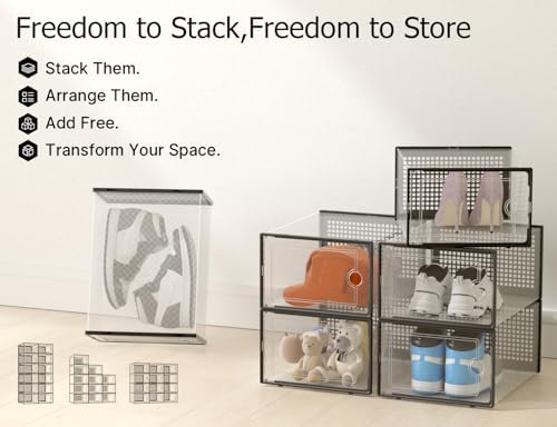 Kuject XXX-Large Shoe Storage Boxes 12 Pack - Image 6