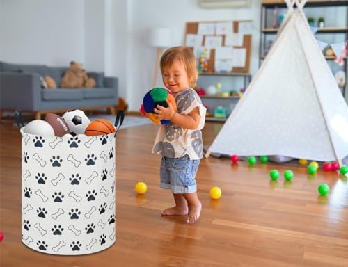 NTAOHAMPER Kids Laundry Hamper, Waterproof Storage Bin, Baby Boy Nursery Hamper - Image 4