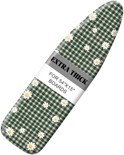 Ironing Board Cover 15"x54"，Standard Ironing Board Replacement Cover，Easy Fit by seewan