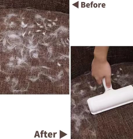 Pet Hair Remover Tool, Reusable Self-Cleaning Lint Roller - Image 3