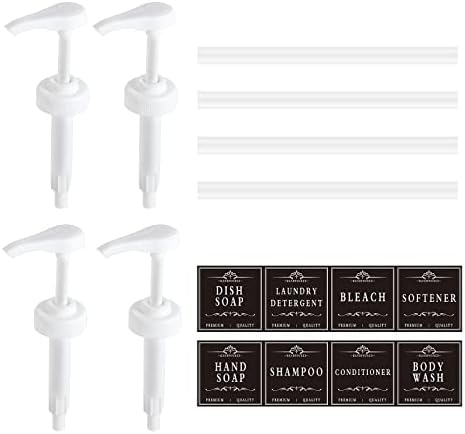 4 Packs Gallon Pump Dispenser, Leak Proof Dispenser - Image 7