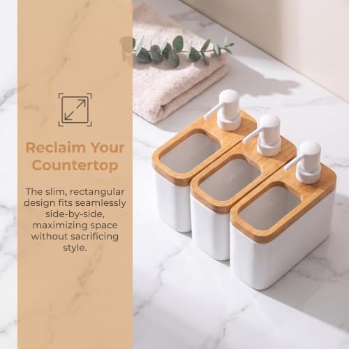 RQYIXI 2-in-1 Ceramic Soap Dispenser - Image 3