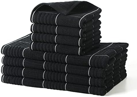 Glynniss Kitchen Towels and Dishcloths Set, Absorbent Dish Towels and Dish by Glynniss