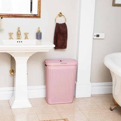Mind Reader Slim Laundry Hamper - Image 6