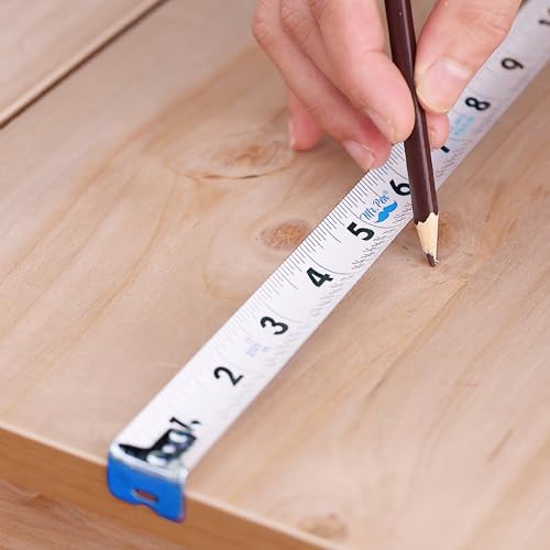 Mr. Pen- Retractable Tape Measure 25 ft, Light Blue, Easy Read - Image 6