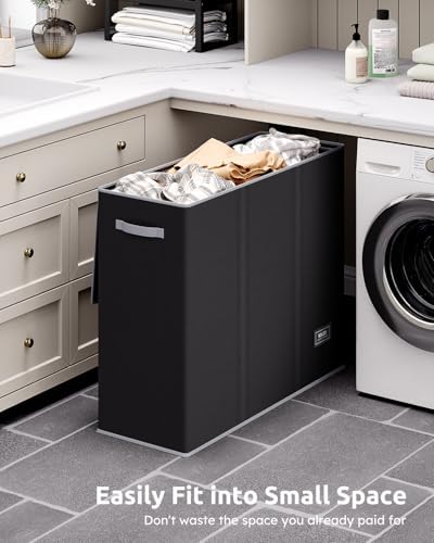 SOLEDI Large Laundry hamper 3 Section - Image 5