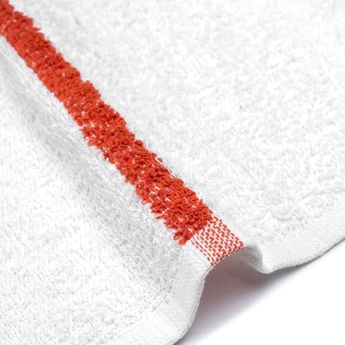 Reed & Pick Bar Mop Towels 60 Pack Gold Stripe – 16x19, 100% Cotton, Absorbent - Image 2