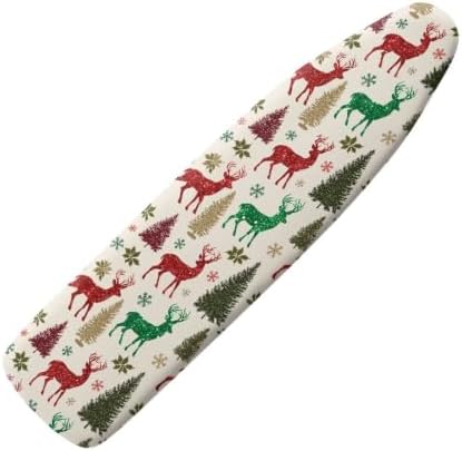 Flashideas Christmas Reindeer Ironing Board Cover and Pad Standard Size Ironing by Flashideas