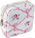 RSRSLEII Small Quilted Cosmetic Pouch by RSRSLEII