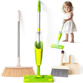 Kids Cleaning Toy Set, Mini Spray Mop Montessori Toys Pretend Play Cleaning Tool by Yeeammk