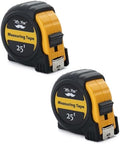 Mr. Pen- Retractable Tape Measure 25 ft, 2 Pack, Easy Read by MrPen