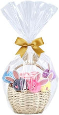 Wowfit 16x24 Cellophane Bags for Gift Baskets, 10 Bags by Wowfit
