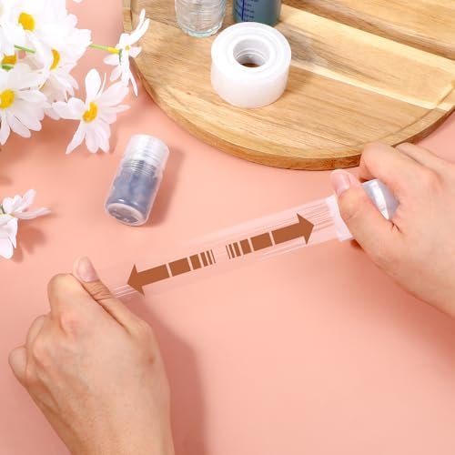 2 Pcs Mini Stretch Wrap Moving Wrapping Plastic Roll 1.18in X 1500ft Plastic - Image 4