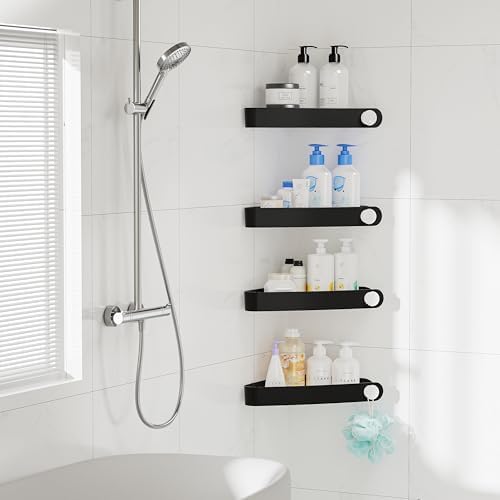 Sotfamily Plastic Shower Caddy Corner, 4 Pack - Image 4