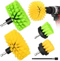 5pcs Drill Brush Set, Soft Bristle & Medium Bristle by Unknown