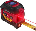 Laser Tape Measure 3 in 1 with Laser Level Crosshairs |196ft/60m LCD by SUNHAIXIA