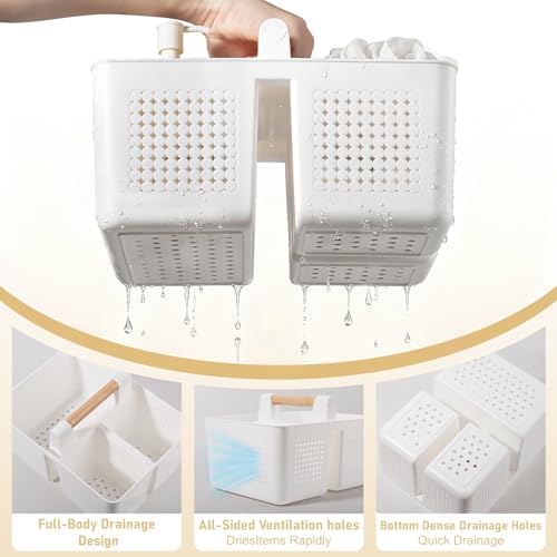 Portable Shower Caddy Basket Plastic Caddy Organizer - Image 4