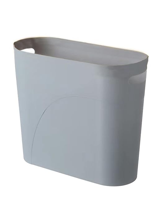 Bathroom Small Trash Can, 3 Gallon Slim Plastic by Unknown