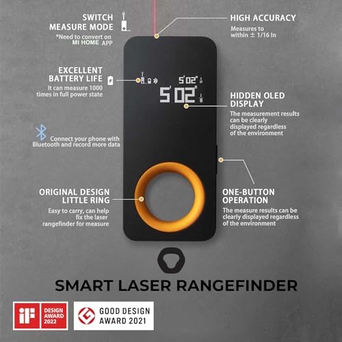 HOTO Pocket-Size Laser Measuring Tool, EDC Gadget Birthday Gift - Image 6