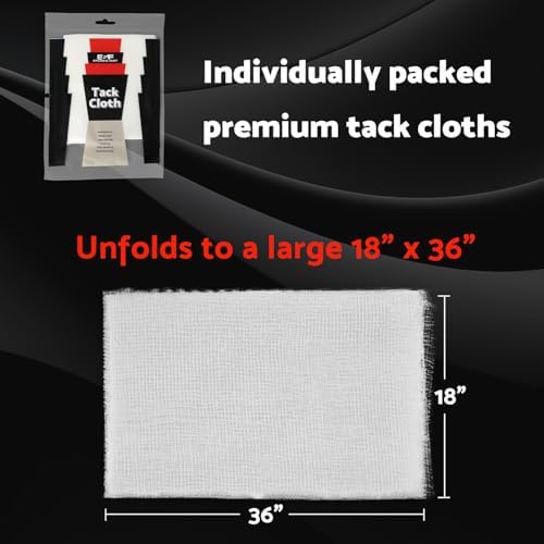 S&F STEAD & FAST Tack Cloths, 12 Pack, - Image 4