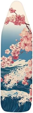 Japanese Cherry Blossom Ironing Board Cover Non-Slip Iron Board Covers - Image 6