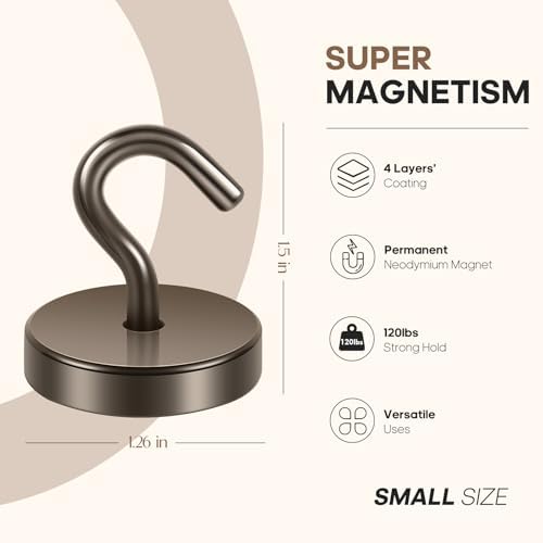 Neosmuk Magnetic Hooks Steel Tube Design - Image 4