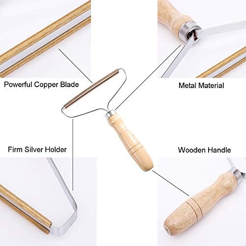 Carpet Pet Hair Remover, Portable Wooden Handle Lint Roller, Carpet Brush - Image 2