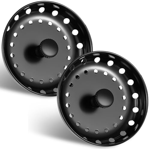 Retisee 2 Pcs Kitchen Sink Stopper Strainer Stainless Steel Drain Strainers by Retisee