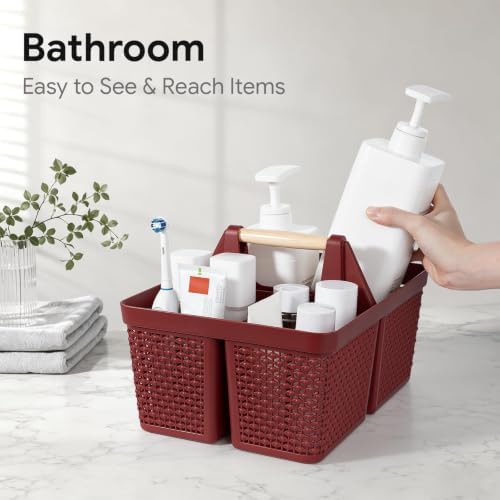 UUJOLY Portable Plastic Shower Caddy Basket - Image 4