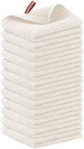 Nialnant 12 Pack Kitchen Dish Towels, 100% Cotton by Nialnant