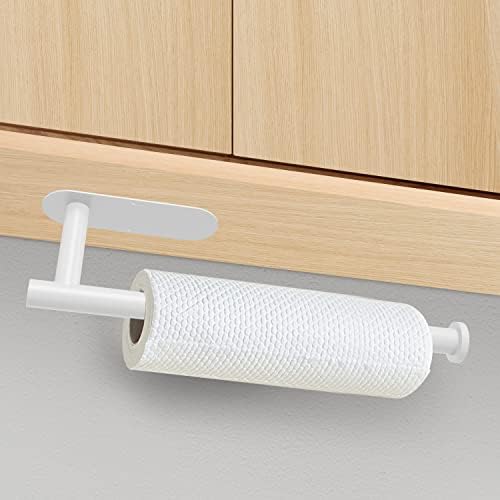 DEKAVA Under Cabinet Wall Mount Paper Towel Holder, Self-Adhesive Bar, - Image 2
